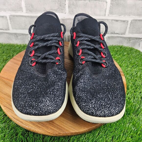 Allbirds Merino Wool Dasher 2 Shoes Mens Size 14 Black Bloom Red Sneaker Running main image 9